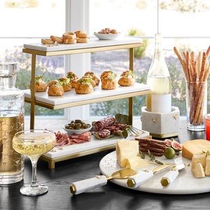 William Sonoma Honeycomb 4-tiered stand 🍯